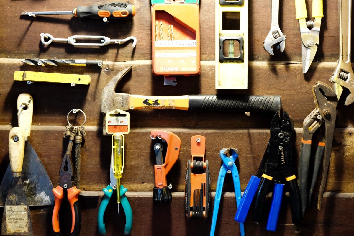 collection of tools